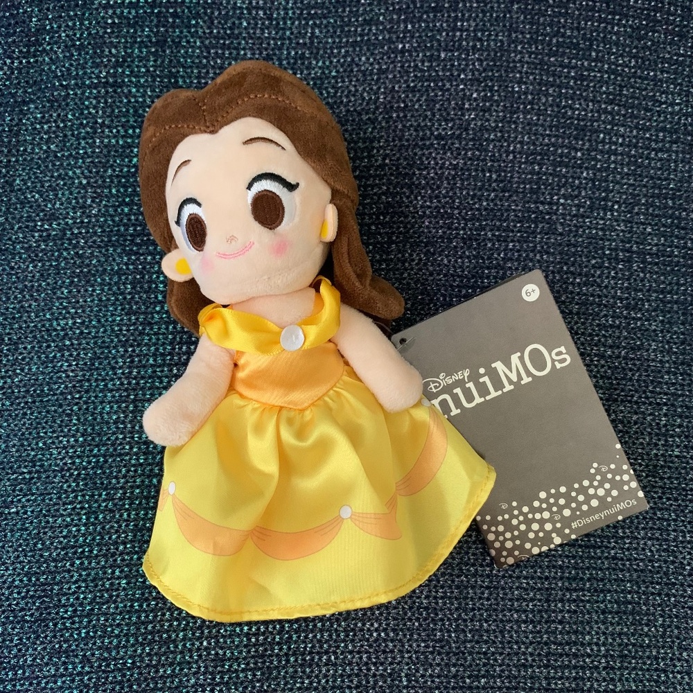 Disney Beauty and the Beast Belle nuiMOs Plush – Yellow Dress NWT